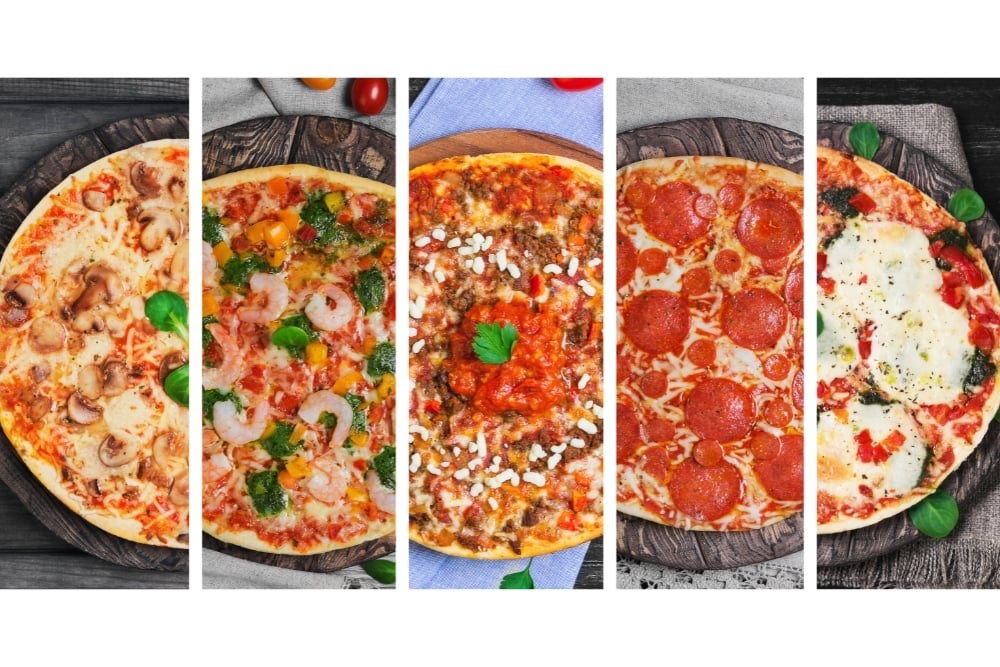 Types of pizza